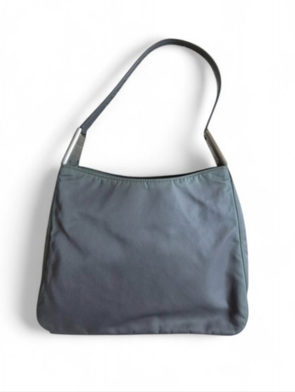 Prada Nylon & Leather Shoulder Bag